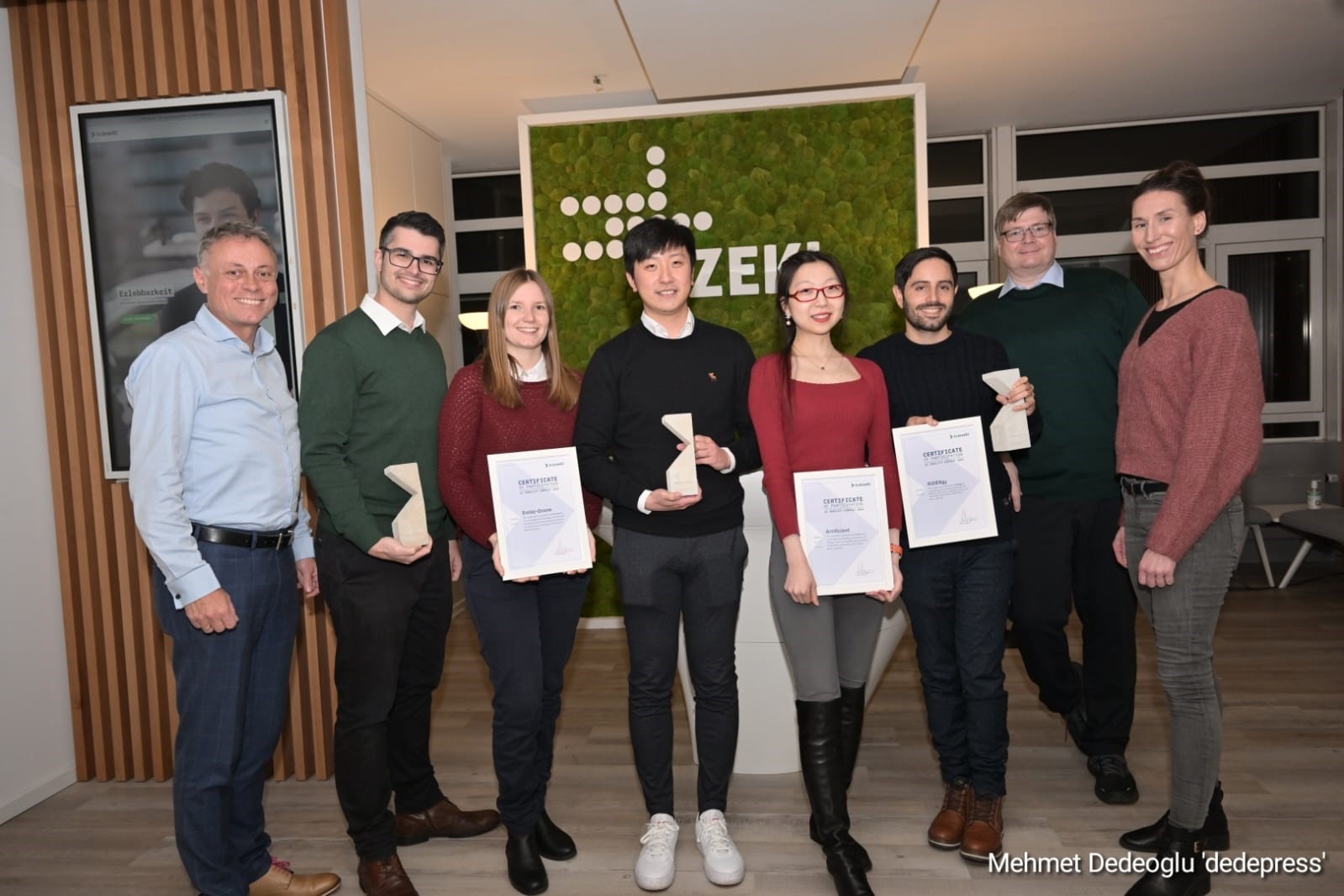 Team aus Aachen und Düsseldorf gewinnt BeIntelli AI Mobility Contest